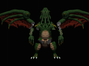 chuthulu 3D Baskı Modeli