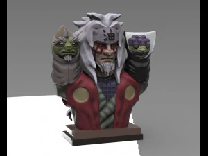 jiraiya 3D Druckmodell