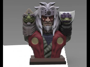 Jiraiya 3D Baskı Modeli
