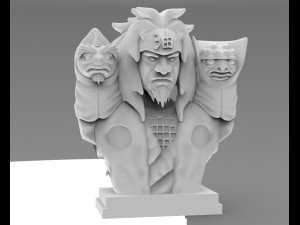 jiraiaya 3Dプリントモデル