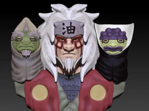 Jiraiya 3D Baskı Modeli