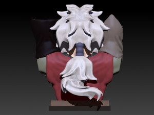 jiraiaya 3Dプリントモデル