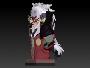jiraiaya 3Dプリントモデル