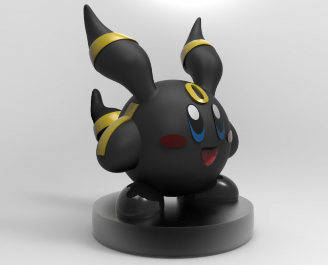 kirby 3D Принт Модель .c4d .max .obj .3ds .fbx .stl .blend 