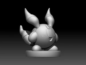 kirby 3D Print Model