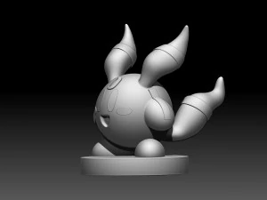 kirby 3D Print Model