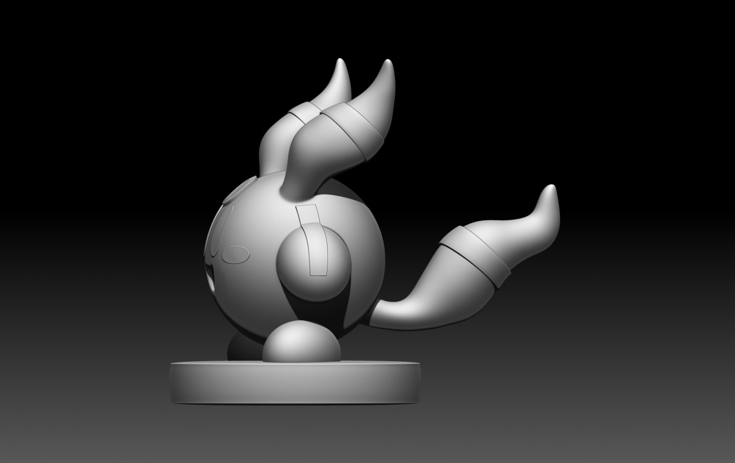 Kirby 3d Model In Monsters Creatures 3dexport