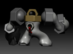melmetal 3D Print Model