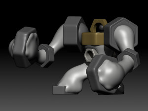 melmetal Modèles 3D en vedette