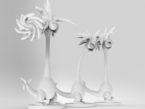 exeggutor alola Modelo de Impressão 3D