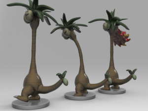 exeggutor alola Modelo de Impressão 3D