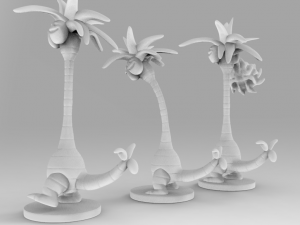 exeggutor alola Modelo de Impressão 3D