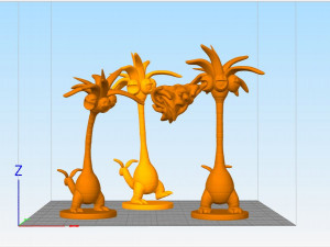 exeggutor alola Modelo de Impressão 3D