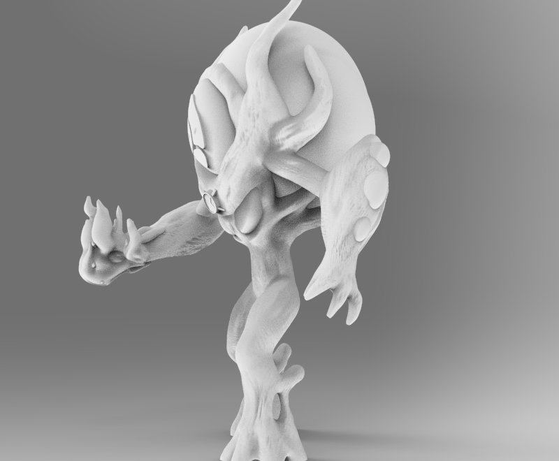 fuego pantanoso supremo 3D Print Model in Monsters & Creatures 3DExport