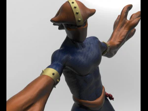 카무이 숲 3D 프린트 모델