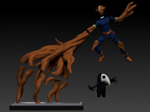 kamui woods Model Cetak 3D
