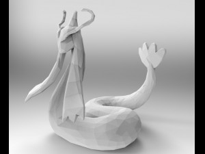 milotic 3D Print Model