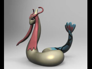 milotic 3D Print Model