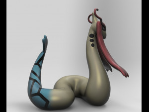 milotic 3D Print Model