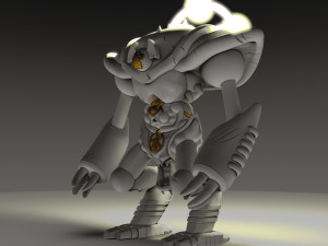 Gate Guardian 3D 프린트 모델