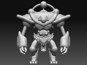 Gate Guardian 3D 프린트 모델