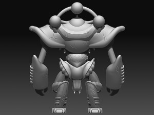 Gate Guardian 3D 프린트 모델