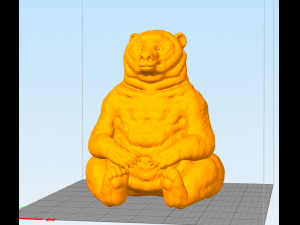Bear 3D Baskı Modeli