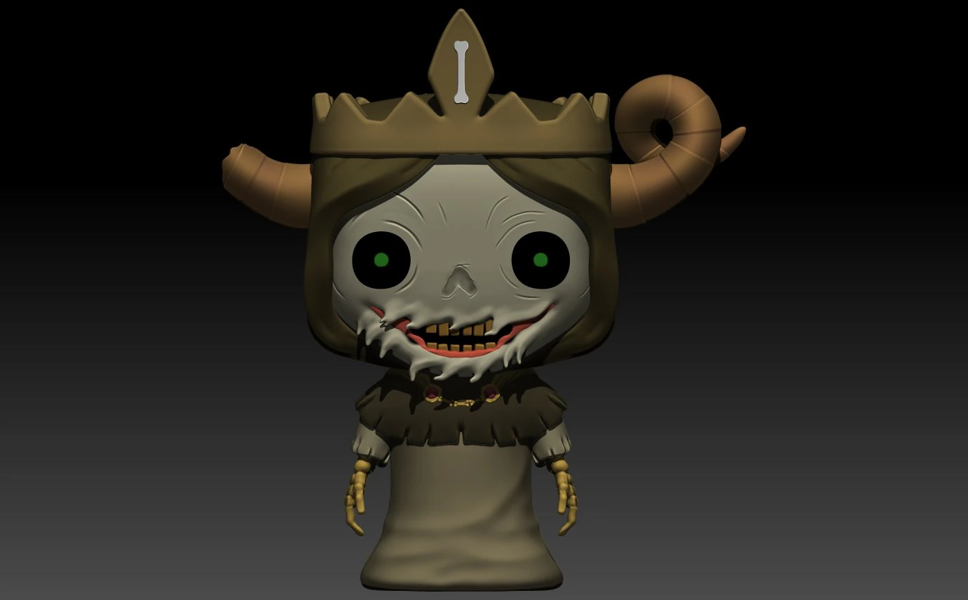 Funko lich 3D Print Model .c4d .max .obj .3ds .fbx .stl .blend 