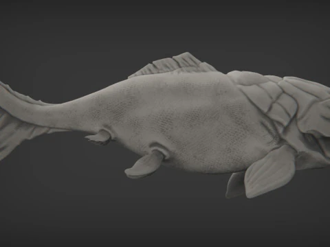 Dunkleosteus 3D Baskı Modeli