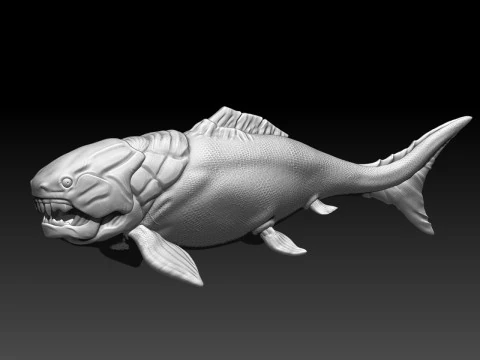 Dunkleosteus 3D Print Model