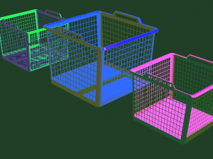 bosket set Modelo 3D