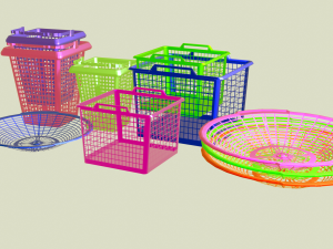 bosket set Modelo 3D