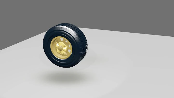 vehicle tire 3D Model .c4d .max .obj .3ds .fbx .stl .blend 