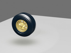 vehicle tire 3Dモデル