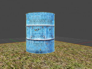 oil barrel 3D Model