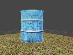 oil barrel 3D Model