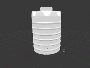 water tenk 3D 모델