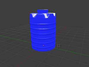 water tenk 3D 모델