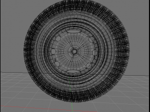 tire of truck 3D Model