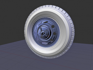 tire of truck 3D Model