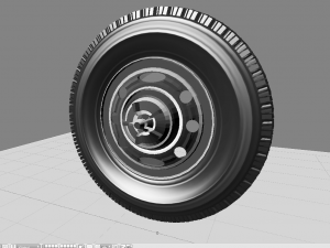 tire of truck 3D Model