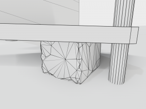 old trailer pbr 3D Model