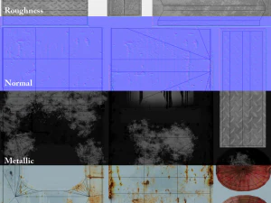 old trailer pbr 3D Model