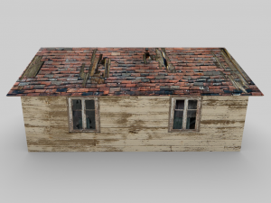 old abandoned cottage 3D Модель