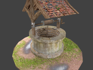 old well 3D 모델