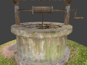 old well 3Dモデル