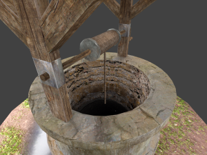 old well 3Dモデル