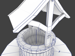 old well 3Dモデル