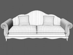 sofa chair pbr 3D Model