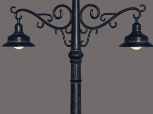 farola pbr Modelo 3D